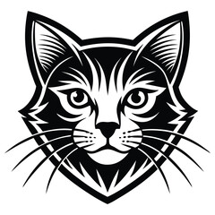 vector illustration of a cat
