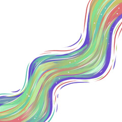 Abstract Scratch element background layout