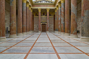 Austrian parliament hall of columns