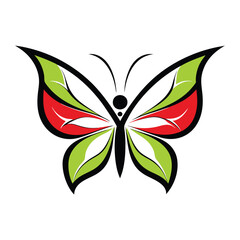 Decorative Flying Butterfly Vector Design