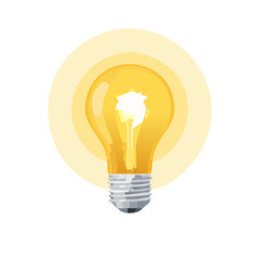 glowing light bulb vector illustrations representing ideas, innovation, and creativity. Perfect for concept design, technology, business presentations, startup visuals, and educational projects.