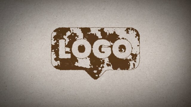 Paper Handwritten Logo Reveal