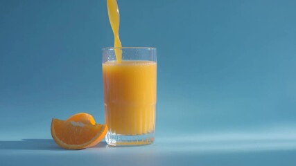 glass of orange juice splash - Powered by Adobe
