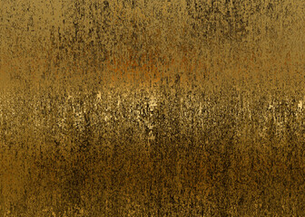 Golden Abstract  decorative paper texture  background  for  artwork  - Illustration