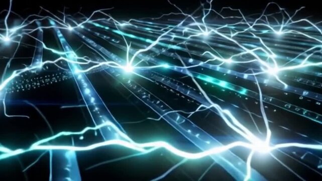 Leuchtende Pfade der digitalen Intelligenz