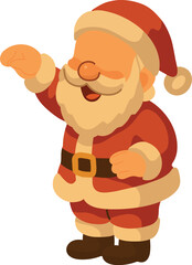 Santa Claus Waving