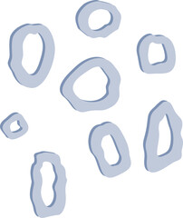 Vintage Abstract Pop Up Memphis 9