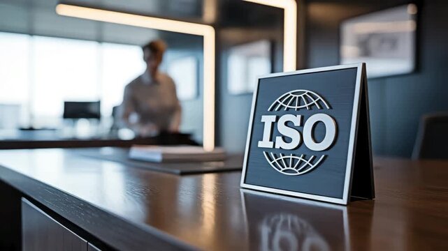 ISO certification and business quality management. 