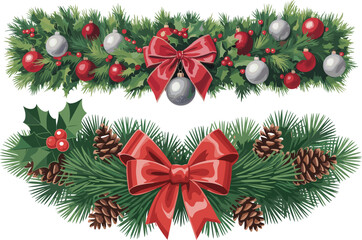 Christmas Flower Vector Illustration, Festive Poinsettia Vector Design, Merry Christmas Floral Art, Holiday Season Flower Vector, Winter Christmas Floral Decoration