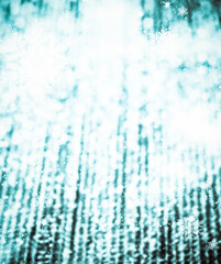 abstract Christmas background with holiday lights