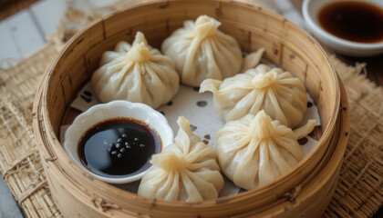 chinese dim sum in bamboo steamer,acSteaming Hot Chinese Dim Sum

Traditional Dim Sum in Bamboo Steamer

Freshly Steamed Chinese Delicacies

Authentic Cantonese Dim Sum

Bamboo Steamer Full of Dim Sum