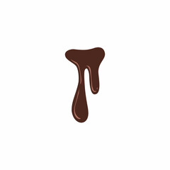 chocolate drip vector, choco melted, hot cocoa flow, sweet dessert vector, milk drop illustration, brown liquid wave, melting chocolate cartoon,