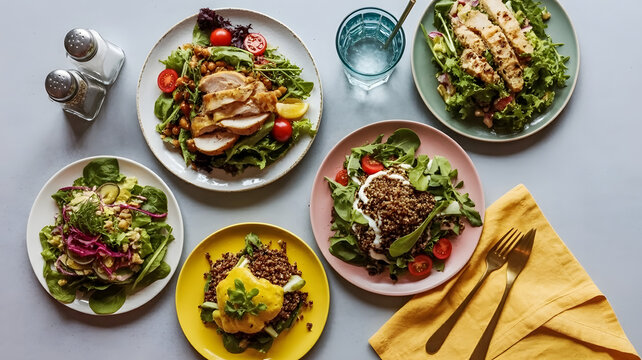 A Week of Chicken Salad Dinner Variation