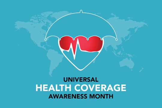 Universal Health Coverage day (UHC) is observed every year on the month of  December, Aims to raise awareness of the need for strong, equitable and resilient health systems. Vector illustration