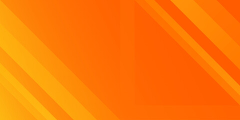 Abstract orange background with diagonal lines. Vector background.