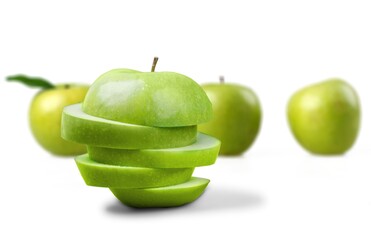 Fresh tasty sweet ripe apple fruit