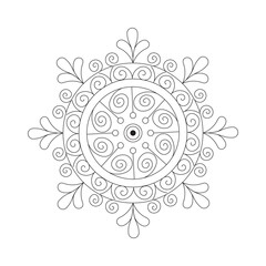 Flower line art, Floral Illustration, Embroidery Design