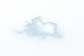 Soft minimal cloud on a white sky for dreamy backgrounds, calm themes, and clean layouts. Light airy atmosphere for posters, wallpapers, and design projects. Subtle cloud texture for modern, peaceful,