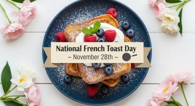 Delicious National French Toast Day Celebrations - Powered by Adobe