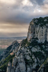 The Monastery of Santa María de Montserrat is a Benedictine abbey located on the mountain of Montserrat, belonging to the Bages region, province of Barcelona, ​​Spain.
