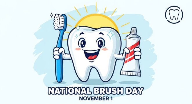 Celebrate National Brush Day For Healthy Teeth
