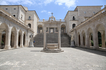 Fototapeta premium cassino monastery italy