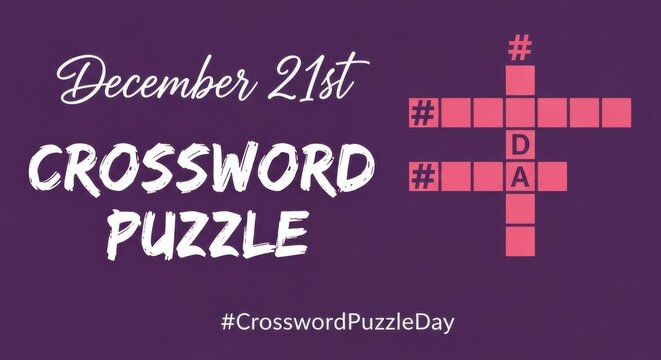  December 21st Crossword Puzzle