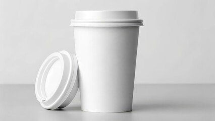12 oz white coffee cup with lid mockup coffee mockup cup mockup disposable mockup hot mockup branding mockup takeaway mockup beverage mockup template mockup packaging mockup background image