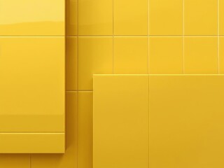 Yellow Tiles Wall