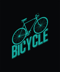 Minimalist Cycle Typography Design