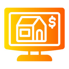 rent gradient icon