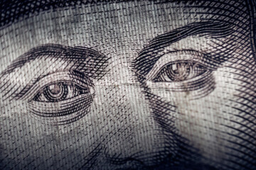 Prince sovereign Francis II Rakoczi on obverse of Hungarian forint