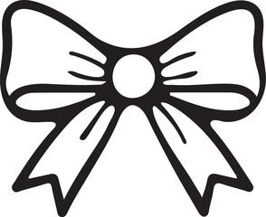 Elegant Stork or Heron Line Art Illustration