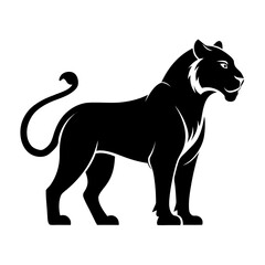 vector illustration of a lion