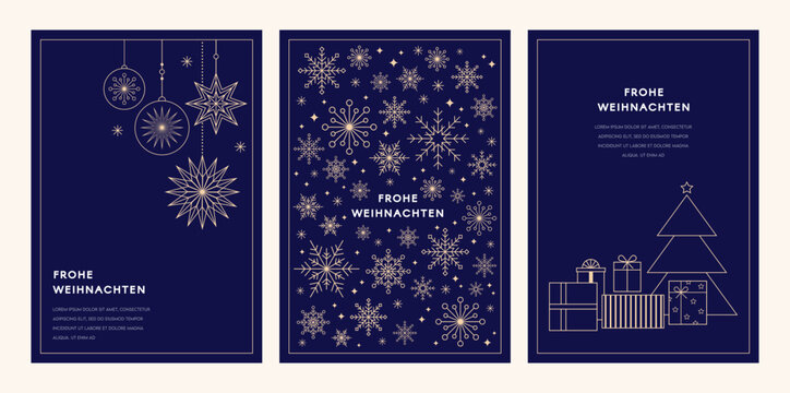 Happy New Year- 2026 . Collection of greeting background designs, New Year, social media promotional content. Vector illustration.