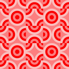 Vector - colorful abstrat elements seamless pattern.
