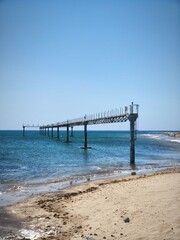 instrument landing system (ISL) for planes in ocean - Lanzarote
