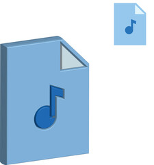 The number one symbol icon is a blue web button design element for business concept illustration