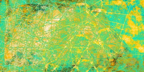 green grass and flowers stome marble cracking winter 