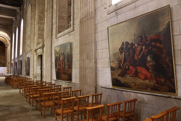 Eglise Saint Louis, église de style néo-classique, ville de La Roche sur Yon, département de la Vendée, France