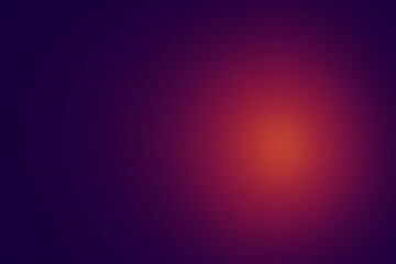 Abstract glowing gradient of purple and orange with pixelated texture