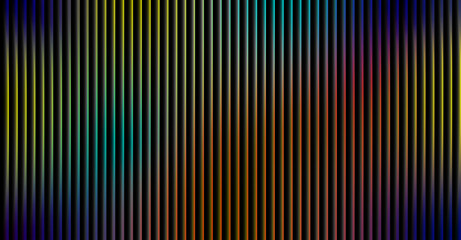Colorful gradient stripes background, modern abstract pattern design, Rainbow Spectrum Vertical Neon Lines Abstract Background