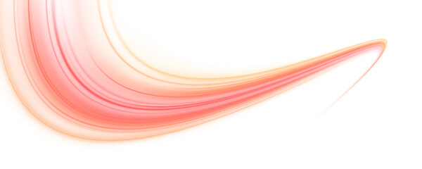 Soft glowing particles drift through curved light waves. The abstract design gives a sense of calm motion. Perfect for digital art and elegant visuals.