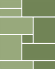 Abstract geometric grid pattern with a modern olive green color palette
