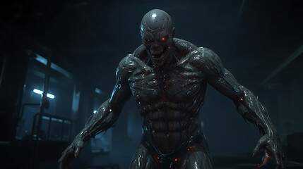 Naklejka premium futuristic