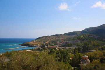 The Holy and Great Monastery of Vatopedi is an Eastern Orthodox monastery on Mount Athos, Greece.