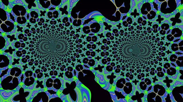 abstract background with circles
