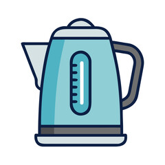 Obraz premium Electric Tea Kettle Product Mockup for Kitchen Concept