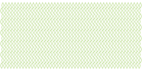 Green colour diamond shape graphic background. Classic abstract geometric vintage wallpaper. Isolated textile fabric wallpaper. EPS 10. 
