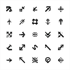 Arrow icon Mega set of vector arrows